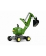 Excavadora-John-Deere-Rollydigger-juguete-niños-verde-421022-RollyToys -Agridiver