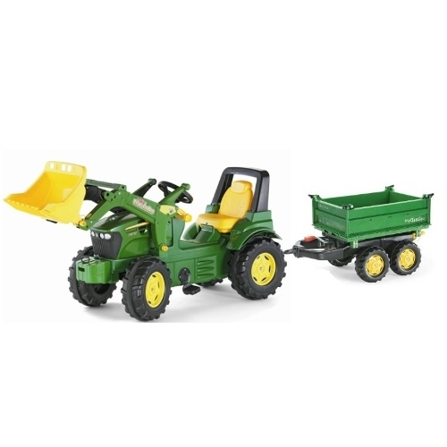 Tractor-pedales-John-Deere-7930-remolque-Megatrailer-710027-122004-Rollytoys-Agridiver