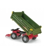 Remolque-juguete-Multitrailer-tractores-pedales-niños-125005-Rollytoys-agridiver-verde